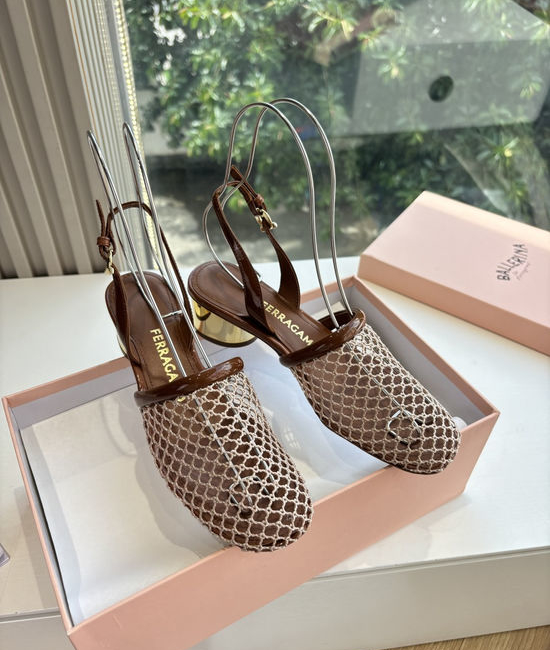 Ferragamo Bow Decor Soft Sheepskin Casual Flat Shoes