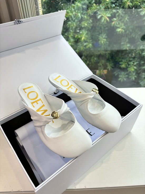 Loewe Comfortable Bow Loafers Casual Daily Wear Footwear