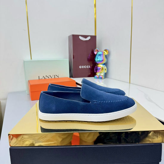 Hermes Classic Slip-On Loafers with Premium Leather Upper