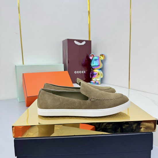 Hermes Classic Slip-On Loafers with Premium Leather Upper