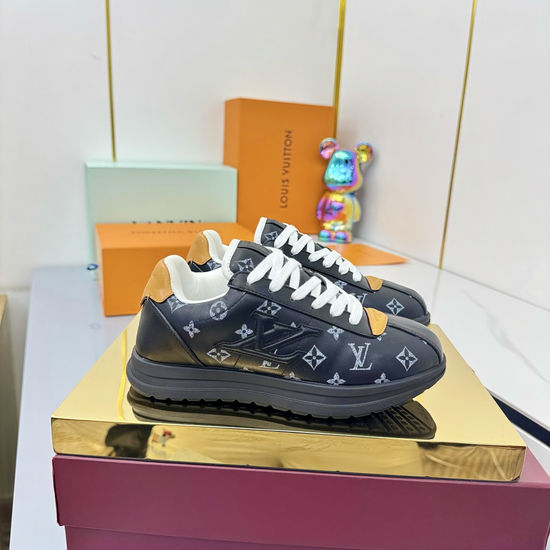 Louis Vuitton LV Trendy Casual Sneakers with Durable Rubber Sole