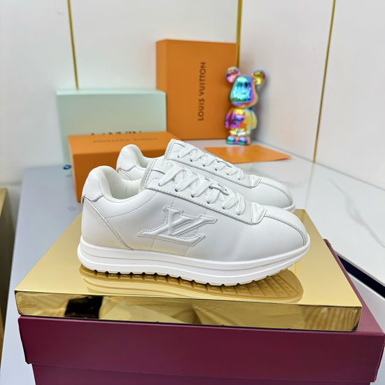 Louis Vuitton LV Trendy Casual Sneakers with Durable Rubber Sole