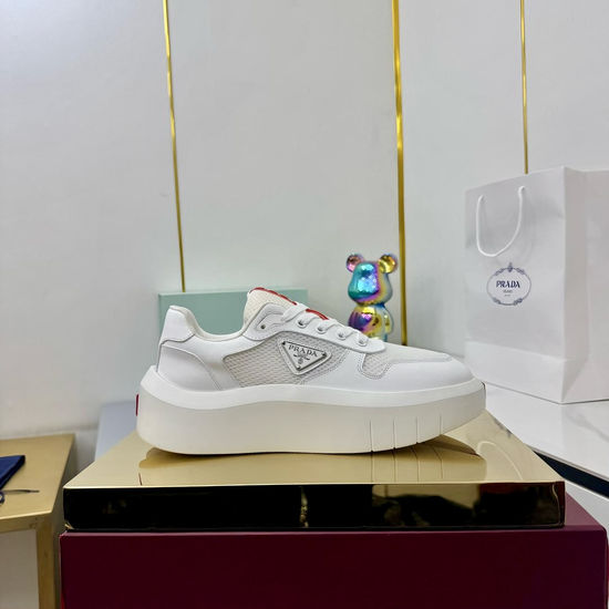 Prada Stylish Casual Chunky Sneakers Lightweight Comfortable Sole