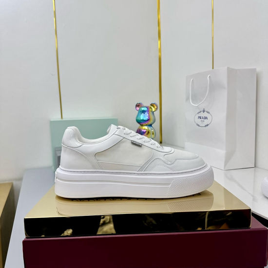 Prada Stylish Casual Chunky Sneakers Lightweight Comfortable Sole