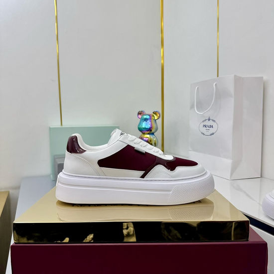 Prada Stylish Casual Chunky Sneakers Lightweight Comfortable Sole