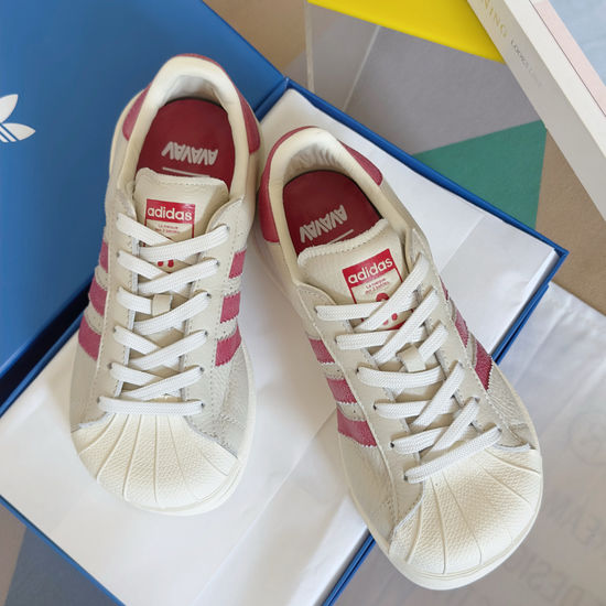 Adidas Vintage Casual Sneakers Thick Sole Non-Slip Comfortable Footwear