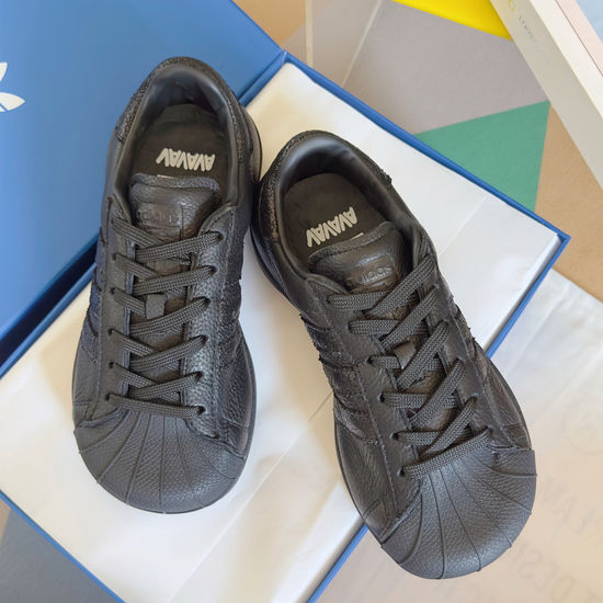 Adidas Vintage Casual Sneakers Thick Sole Non-Slip Comfortable Footwear