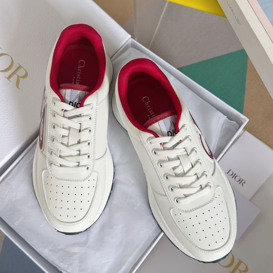 Christian Dior Mesh Fabric Casual Platform Sneakers Soft Comfortable Sole