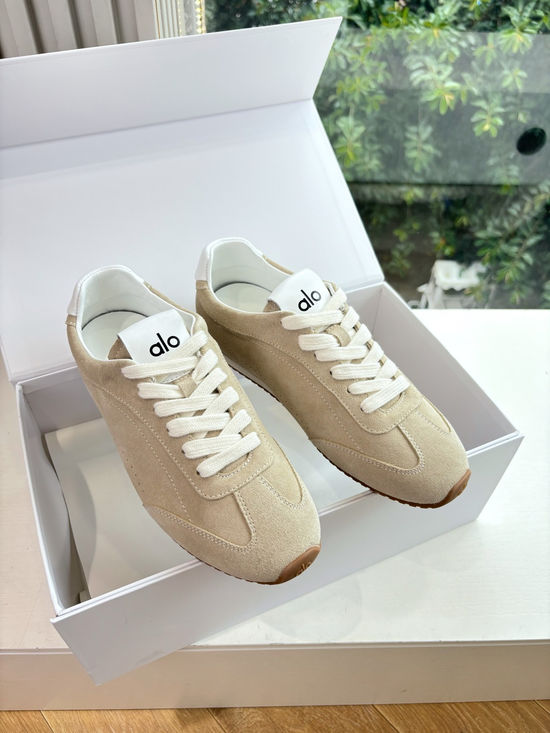 Alo Casual Suede Training Shoes Comfortable Lightweight All-match Footwear