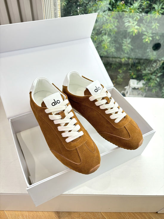 Alo Casual Suede Training Shoes Comfortable Lightweight All-match Footwear