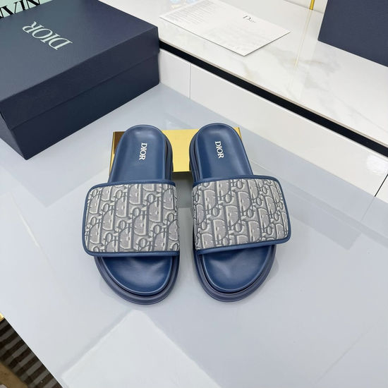 Christian Dior CD Timeless Design Soft Sole Slippers