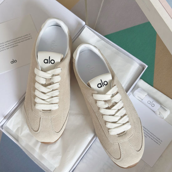 Alo Classic Lace-up Non-slip Casual Walking Sneakers