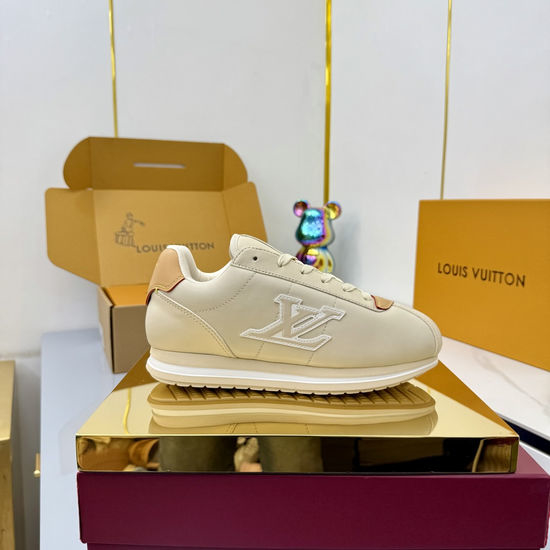 Louis Vuitton LV Trendy Casual Sneakers with Durable Rubber Sole