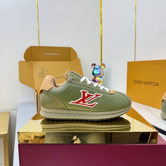 Louis Vuitton LV Trendy Casual Sneakers with Durable Rubber Sole