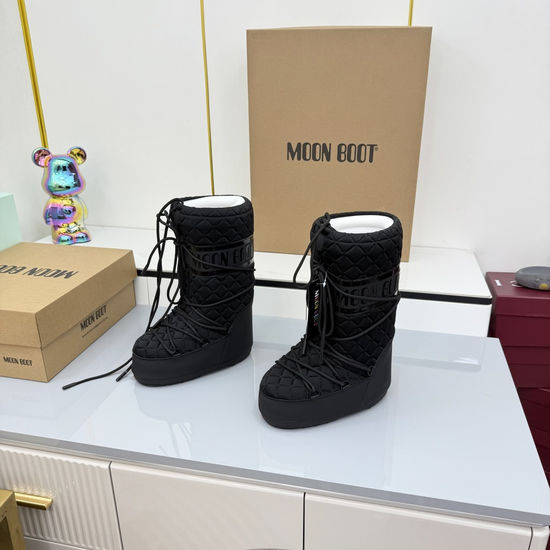 Moon Boot Waterproof Warm Soft Lined Anti-slip Short Snow Boots