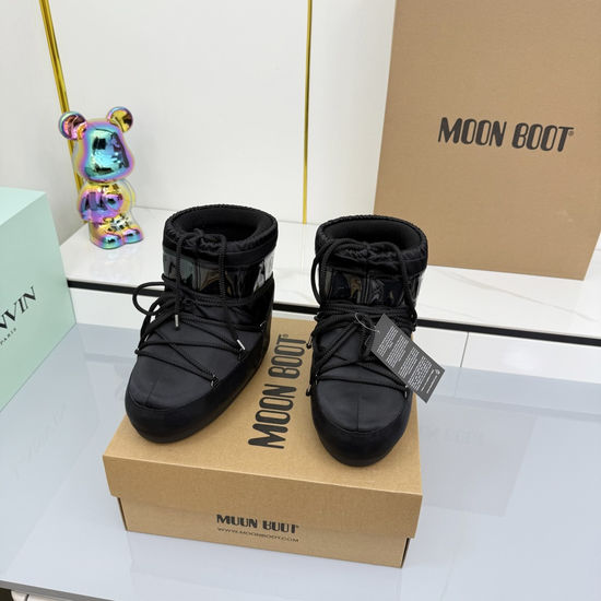 Moon Boot Waterproof Warm Soft Lined Anti-slip Short Snow Boots