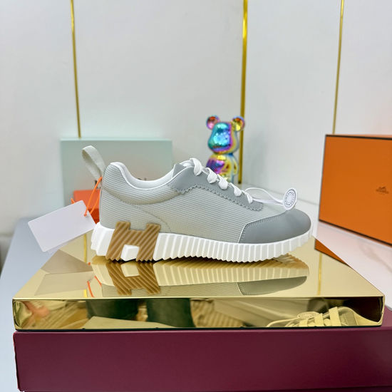 Hermes Classic Couple s High-Tech Canvas Sneakers