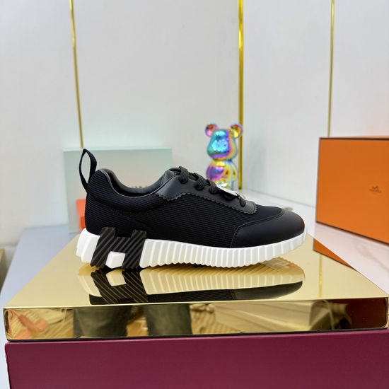 Hermes Classic Couple s High-Tech Canvas Sneakers