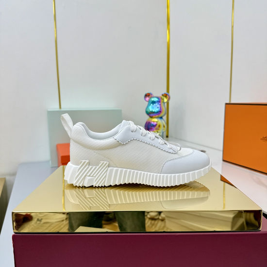 Hermes Classic Couple s High-Tech Canvas Sneakers