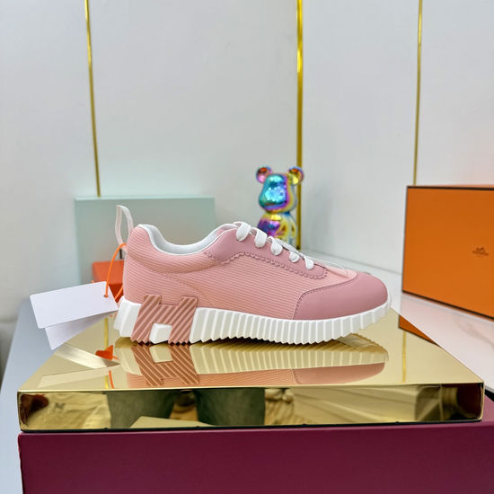Hermes Classic Couple s High-Tech Canvas Sneakers