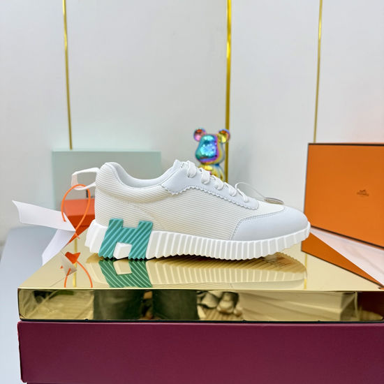 Hermes Classic Couple s High-Tech Canvas Sneakers