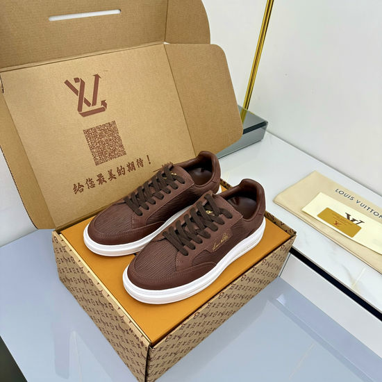Louis Vuitton LV Premium Retro Basketball Sneakers With Durable Sole