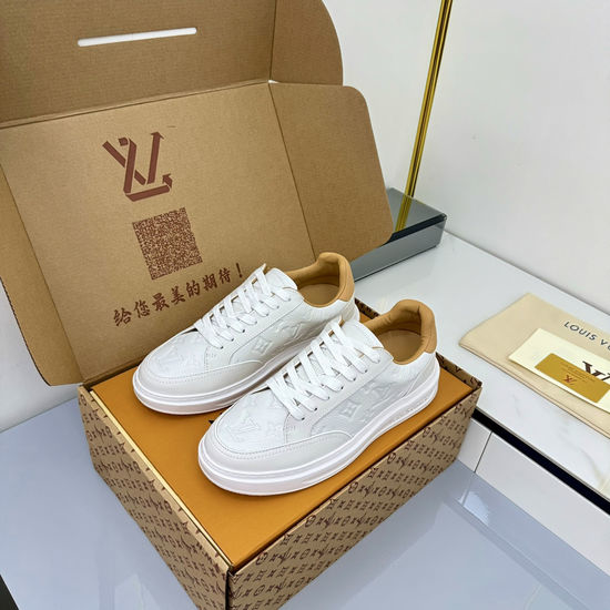 Louis Vuitton LV Premium Retro Basketball Sneakers With Durable Sole