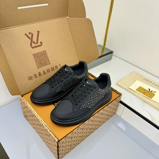 Louis Vuitton LV Premium Retro Basketball Sneakers With Durable Sole