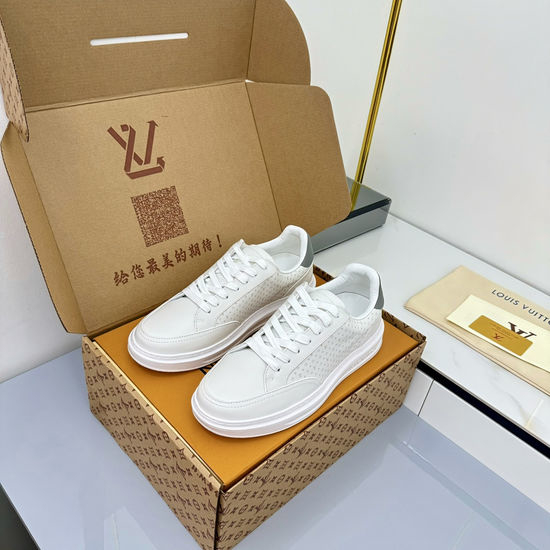 Louis Vuitton LV Premium Retro Basketball Sneakers With Durable Sole