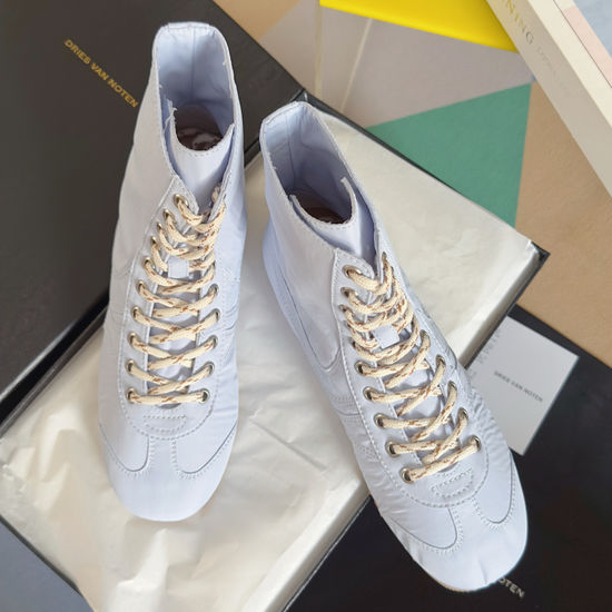 Dries Van Noten Classic Suede Stitched Comfortable Casual Sports Shoes