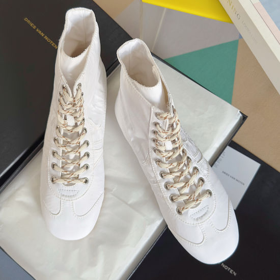 Dries Van Noten Classic Suede Stitched Comfortable Casual Sports Shoes