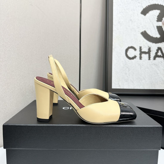 Chanel Premium Leather Footwear with Durable Real Sole
