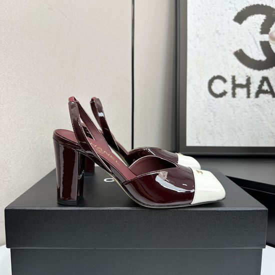 Chanel Premium Leather Footwear with Durable Real Sole