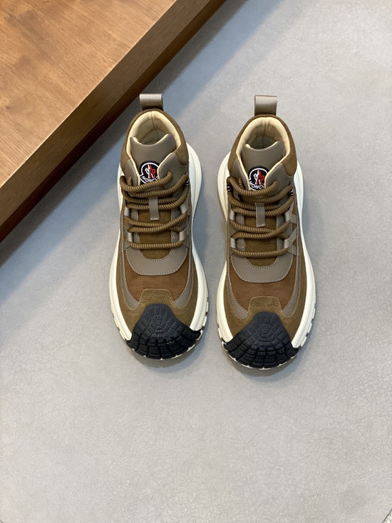 Moncler Breathable Mesh Stitched Non-slip Comfortable Casual Sneakers