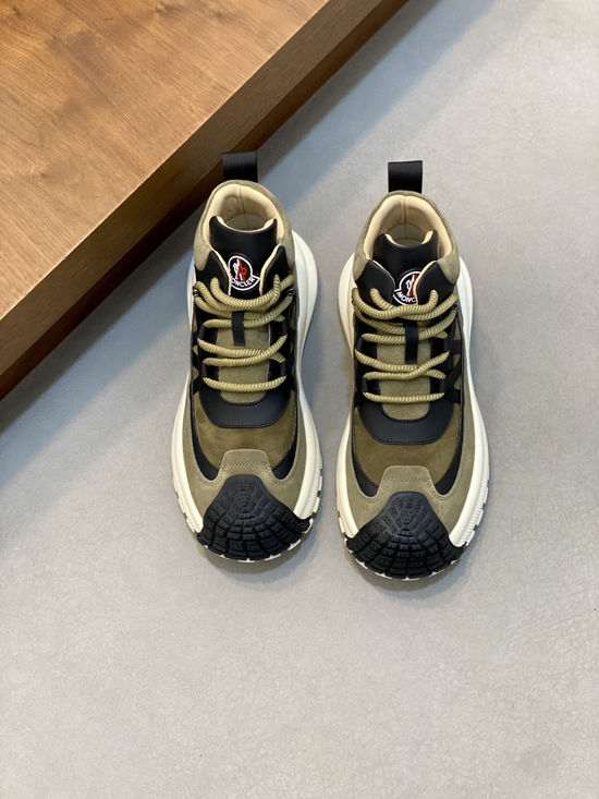 Moncler Breathable Mesh Stitched Non-slip Comfortable Casual Sneakers