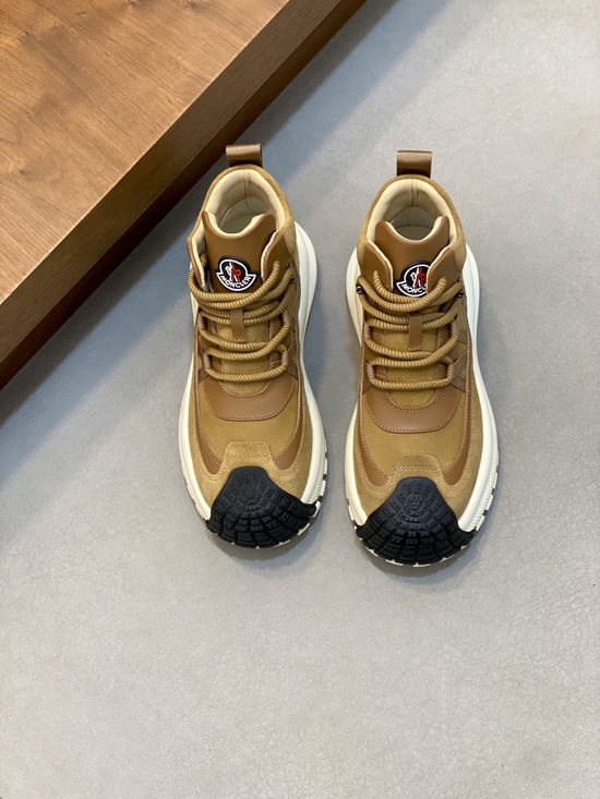 Moncler Breathable Mesh Stitched Non-slip Comfortable Casual Sneakers
