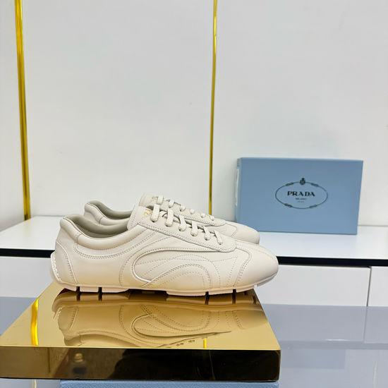 Prada Retro Suede Comfortable Casual Training Shoes