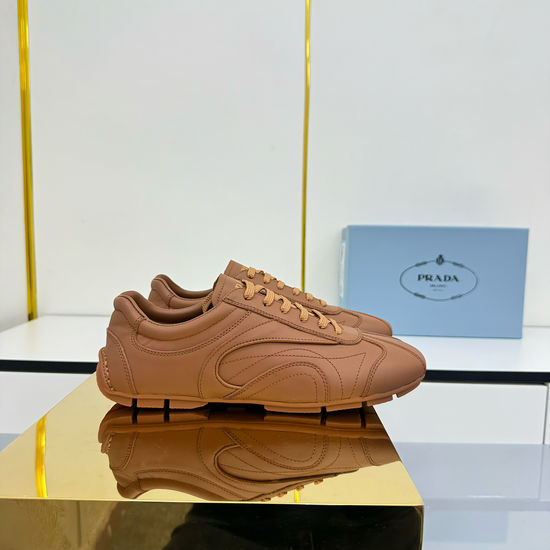 Prada Retro Suede Comfortable Casual Training Shoes