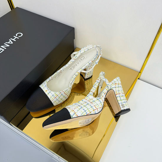 Chanel Classic Slingback Flats Premium Sheepskin Upper Leather Sole