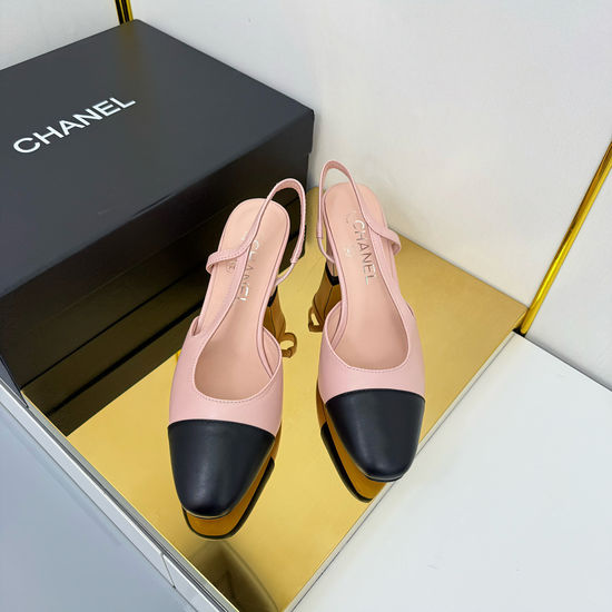 Chanel Classic Slingback Flats Premium Sheepskin Upper Leather Sole