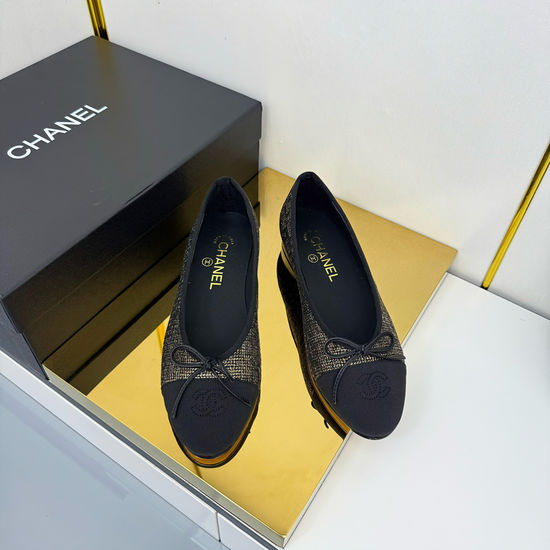Chanel Premium Suede Casual Shoes With Durable Rubber Outsole