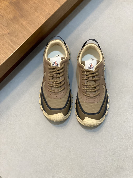 Moncler Breathable Mesh Athletic Sneakers with Cushioned Non-slip Sole