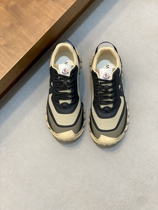 Moncler Breathable Mesh Athletic Sneakers with Cushioned Non-slip Sole