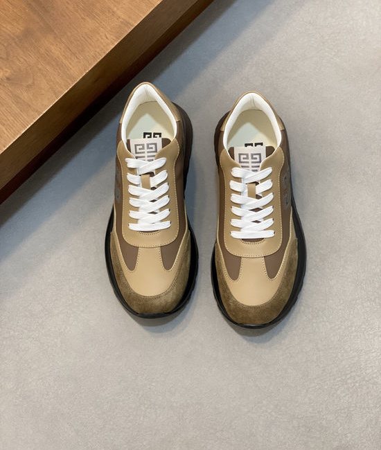 Givenchy Classic Low-top Casual Leather Sneakers with Logo Details