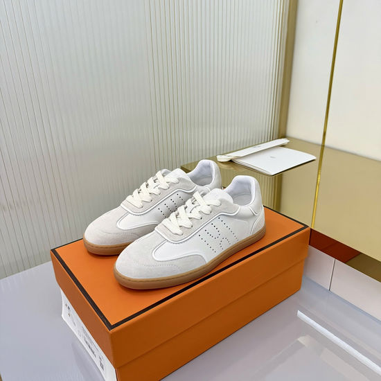 Hermes Vintage Retro Casual Trainers Soft Premium Quality Sole