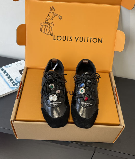 Louis Vuitton LV Ballet Style Casual Shoes Soft Leather Comfortable Sole