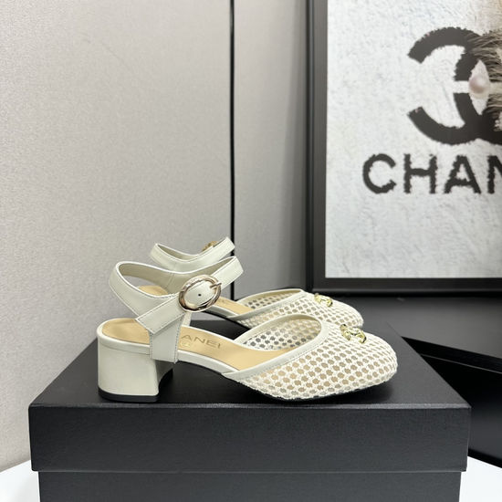 Chanel Satin Upper Casual Shoes with Premium Leather Sole