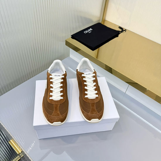 Celine Street Style Casual Leather Sneakers Lightweight Easy Maintenance