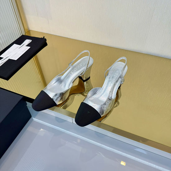 Chanel Classic Slingback Flats Premium Sheepskin Upper Leather Sole