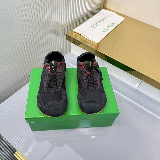 Bottega Veneta Comfortable Suede Wear-resistant Casual Daily Sneakers